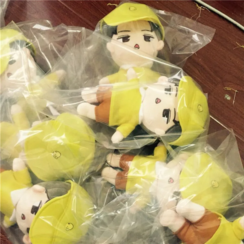 [MYKPOP] Kpop Korean Star Fashion EXO SEHUN Plush Toy Soft Doll Animal Stuffed Toy For Sehun Fans SA18040802