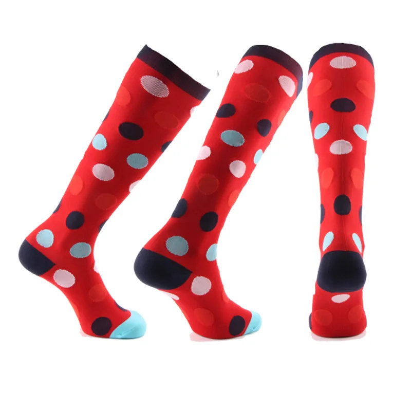 

Brothock Women and Men New Long Tube Pressure Socks Outdoor Sports Cycling Leggings Elastic Socks Medical Compression Stockings