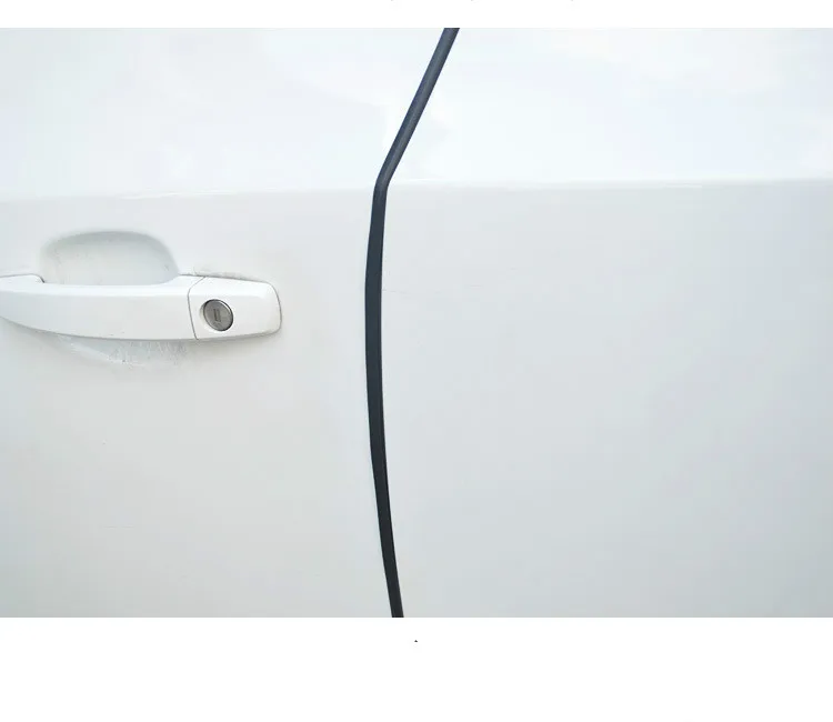 Car Door Protector Rubber Sealing Strip Anti Wear Rubber Strip Car Styling Suitable For Audi BMW VW Many Cars  Auto Car-styling (8)