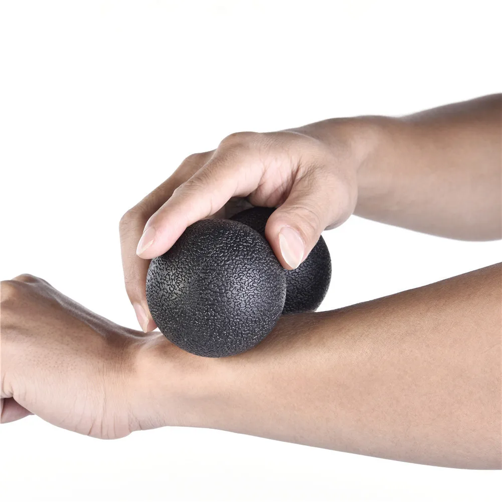 1 шт. красочные Лакросс мяч фитнес арахисовый шар терапия спортзал упражнения для расслабления Массажный мяч для йоги