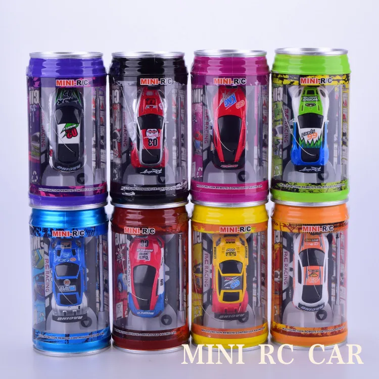 HOT! Original 7 Colors Coke Can RC Car Radio Remote Control Car Micro Racing Car Toy 4pcs Road Blocks Kid's Toys Gifts HOT! Original 7 Colors Coke Can RC Car Radio Remote Control Car Micro Racing Car Toy 4pcs Road Blocks Kid's Toys Gifts