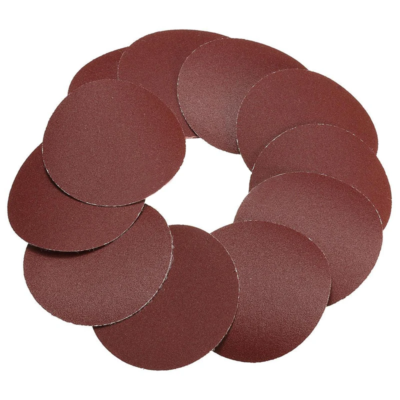 10pcs/set 2" 5cm Round Sanding Discs Polishing Pad Sander Paper Set 80-3000Grit
