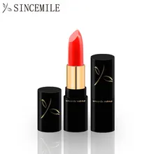 

SINCEMILE Matte Lipstick Moisturizer 4 Color Long Lasting Waterproof Ruby Rose Smooth Sexy Makeup Lip Stick Nude Cosmetic Balm