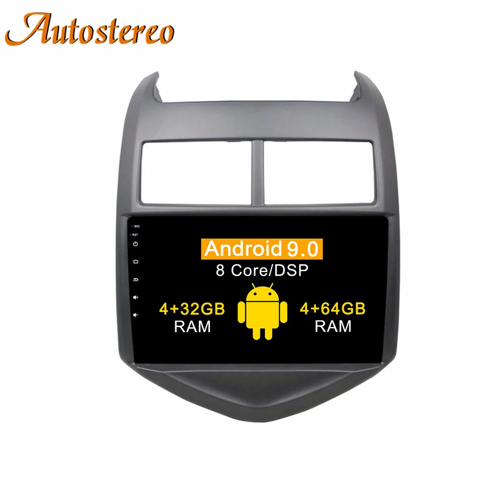 

DSP Android 9 Car GPS Navigation DVD player Multimedia For Chevrolet Chevy Aveo Sonic 2011-2016 head unit 2din AUTO radio PLAYER
