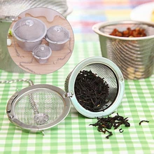 Сетчатый фильтр для заварки чая из нержавеющей стали 3 размеров Spi#0622