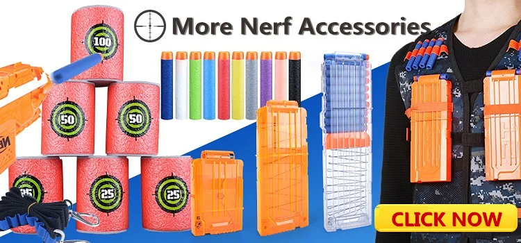 Мягкая Пуля Nerf Пистолет Аксессуары Nerf клип 18 22 6 12 перезагрузный клип для Nerf журнал круглые Дартс бластер пистолет пуля клип детские игрушки