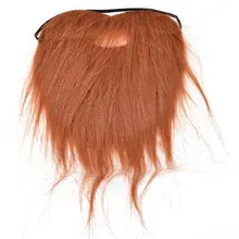 1 шт. белый черный коричневый популярный Забавный для костюмированной вечеринки и Хеллоуина искусственная Борода Усы волосы для лица