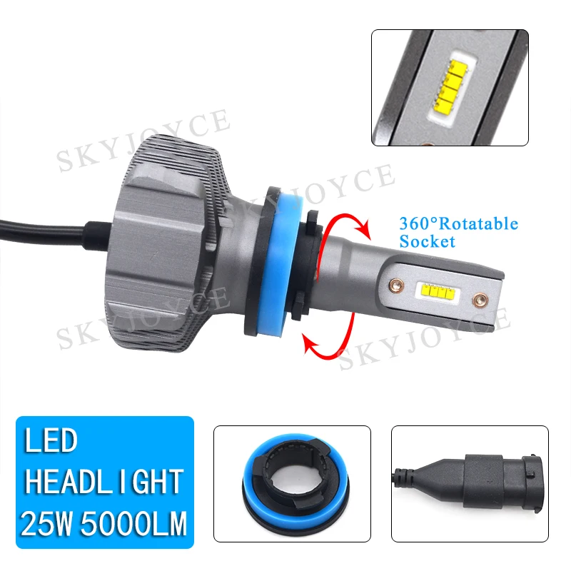 H11 LED 50W 2