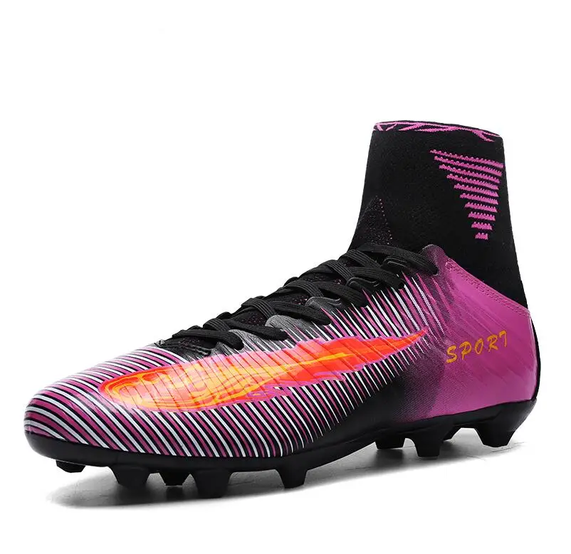 high sock soccer cleats