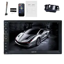 Double 2din Car Head Unit mirror link Autoradio 2din Car stereo Player Radio/bluetooth/stereo/audio Headunits USB steering wheel