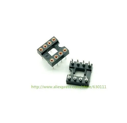 

8P foot hole op amp socket DIP8 IC socket round pin DIP IC socket 8-pin hole seat