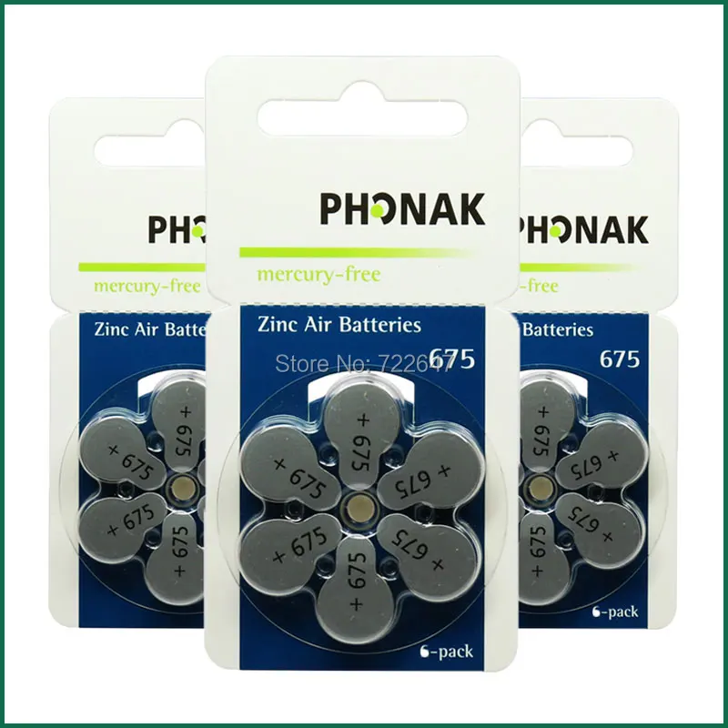 germany hearing aid battery 675