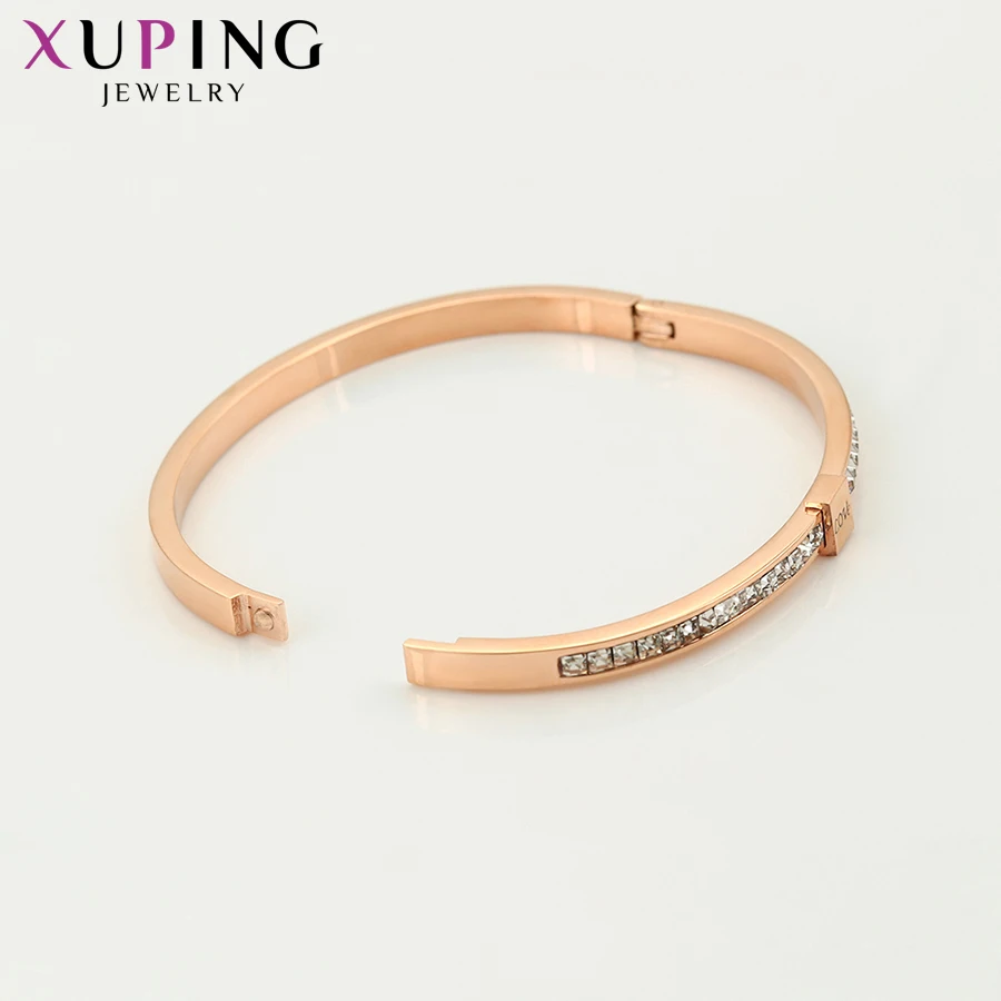 11,11 предложения Xuping персонализированные модные браслеты для женщин нержавеющая сталь Ювелирные изделия специально дизайн вечерние подарки S176.1-52432