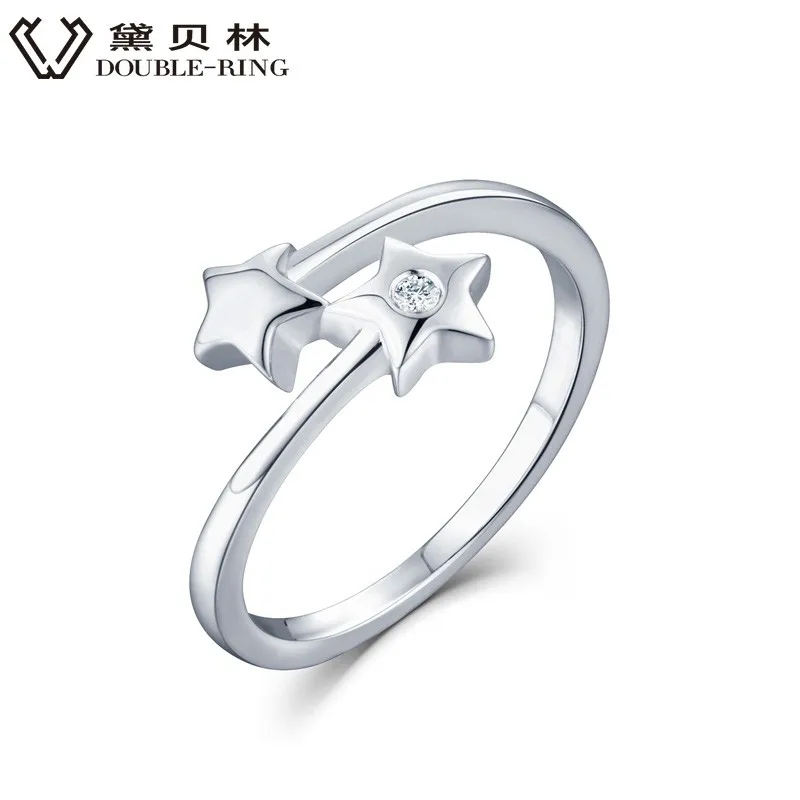 silver rings CAR07166SA-1
