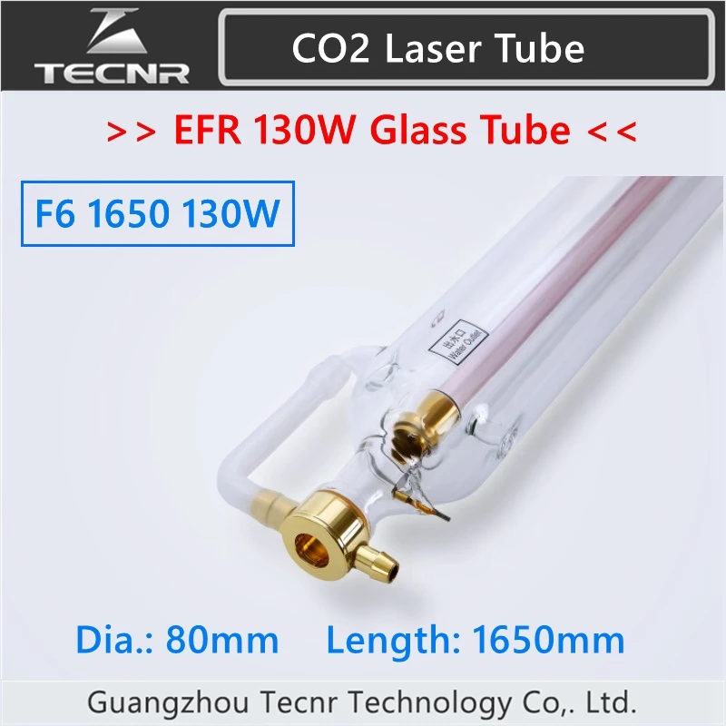130w Quality Co2 glass Laser röhre tube SPT 130w 1650mm Long life High Quality 