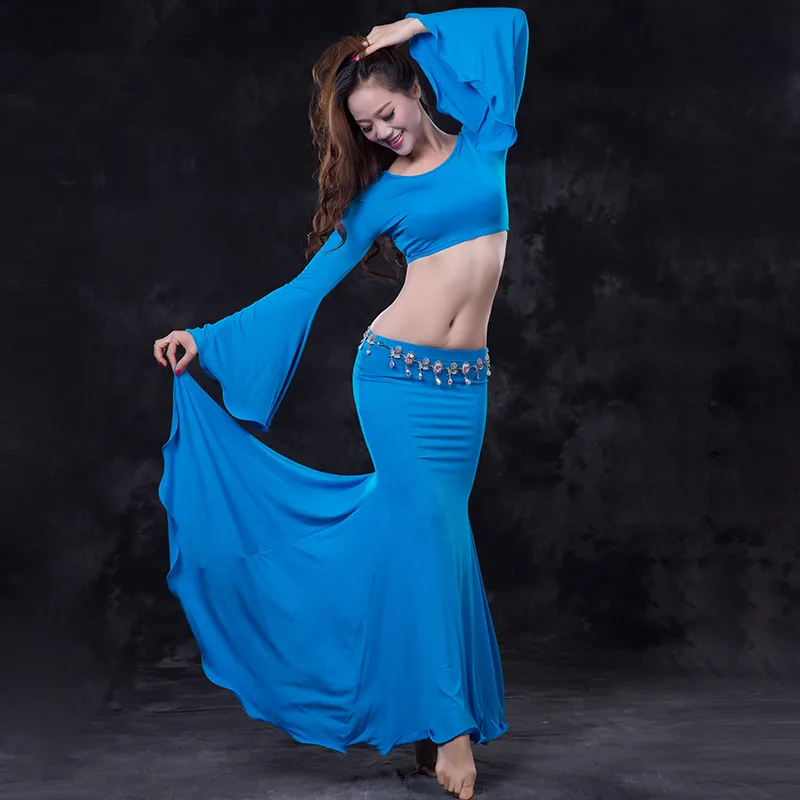 Bellydance oriental Belly Indian gypsy dance dancing costume costumes clothes bra belt chain scarf ring font