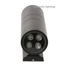 4X IP65 светодиодный настенное точечное освещение лампы водонепроницаемый открытый вверх вниз 6 W 10 W 12 W 18 W 24 W 36 W COB светодиодный spotlight настенный светильник свет на открытом воздухе