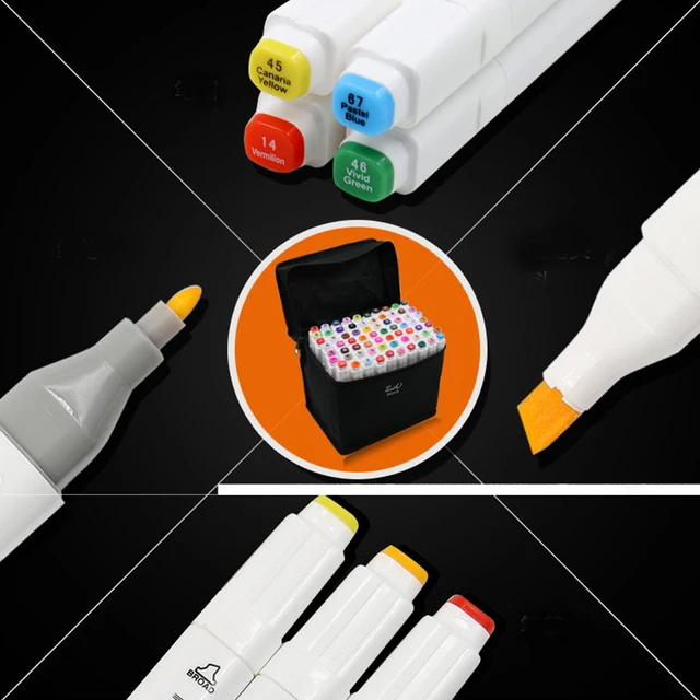 TouchFIVE Markers12/24/30/40/60/80/168 Colors Sketch Art Markers - Image 5