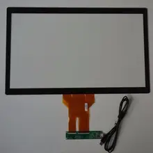 24 дюймов емкостный сенсорный экран 10 рисунком в горошек, комплект одежды из 16:9 поддержка Win7/8/10 с интерфейсом USB сенсорный монитор сердечного ритма