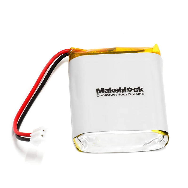 Оригинальный аккумулятор Makeblock mbot V1.0 или V1.1 Литий Полимерный Аккумулятор 7 4 В 1800