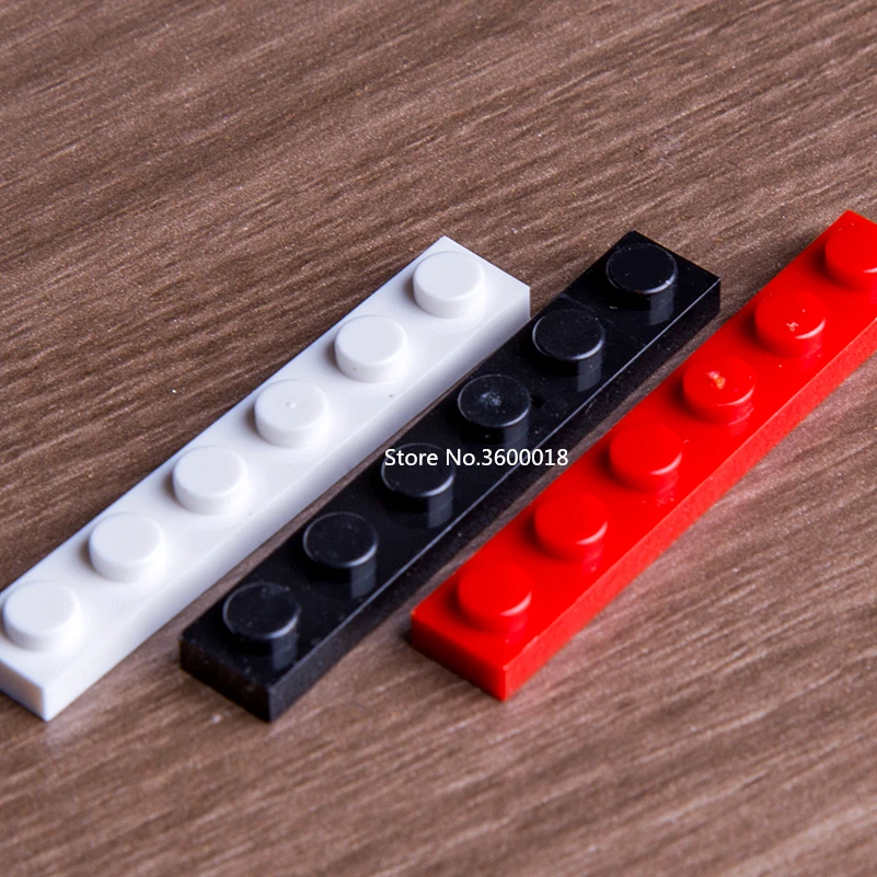 

50pcs/lot Compatible with legos 3666 3D 1x6 MOC Brick DIY block Assemble Particles brick set