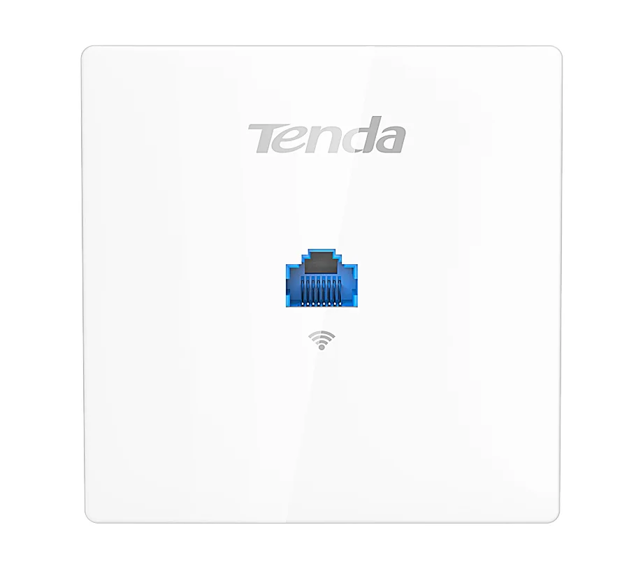 TENDA W9 1200 Мбит/с Беспроводная точка доступа 11AC Беспроводная настенная 86 Тип AP, внутренний настенный клиент+ AP, для отеля/виллы/больницы