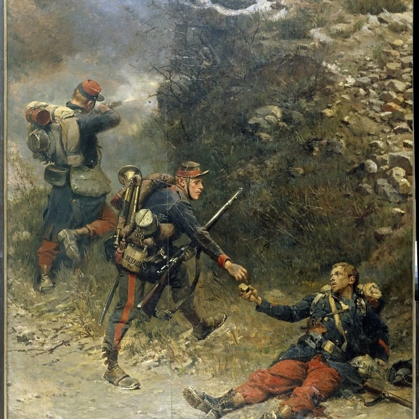 2197 Edouard Detaille (1848-1912) French School Poster Print (24 x 36)