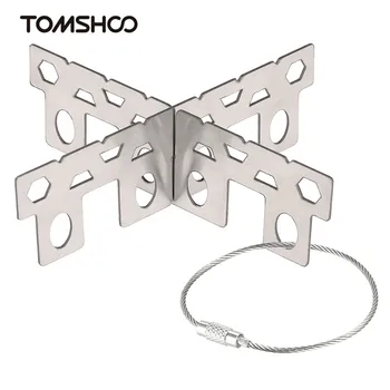 

/ TOMSHOO Outdoor Camping Stove Alcohol Stove Rack Stand Mini Ultralight Outdoor Camping Stove Stand Support Rack