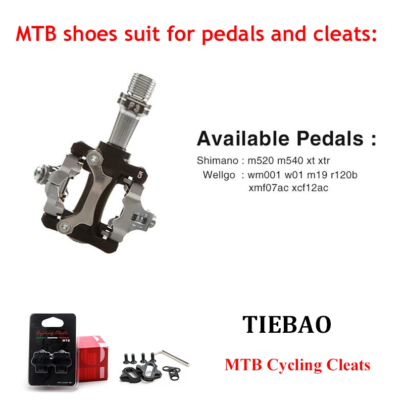 Tiebao велосипедная обувь добавить педаль SPD набор дышащая обувь для горного велосипеда мужские кроссовки уличные MTB велосипедные самозакрывающиеся кроссовки