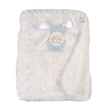 Розовое шерстяное одеяло для младенцев одеяло для мальчиков и девочек Коралловое кашемировое двойное уплотненное одеяло-тележка пеленка для новорожденного 102*76 см TRQ1188