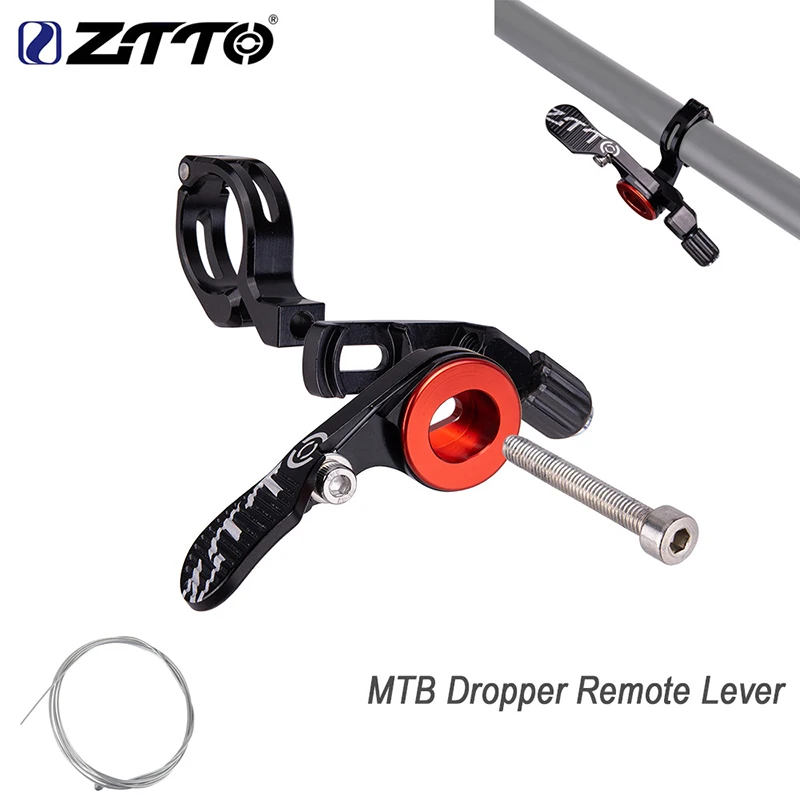 Ztto MTB дроппер пульт дистанционного управления 1x Регулируемый подседельный штырь под баром универсальный стиль переключения трос для