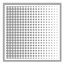 Spots Background Plastic Stencil for Scrapbooking Decorative Embossing DIY Cards Crafts Templates Drawing 6x6 inch New