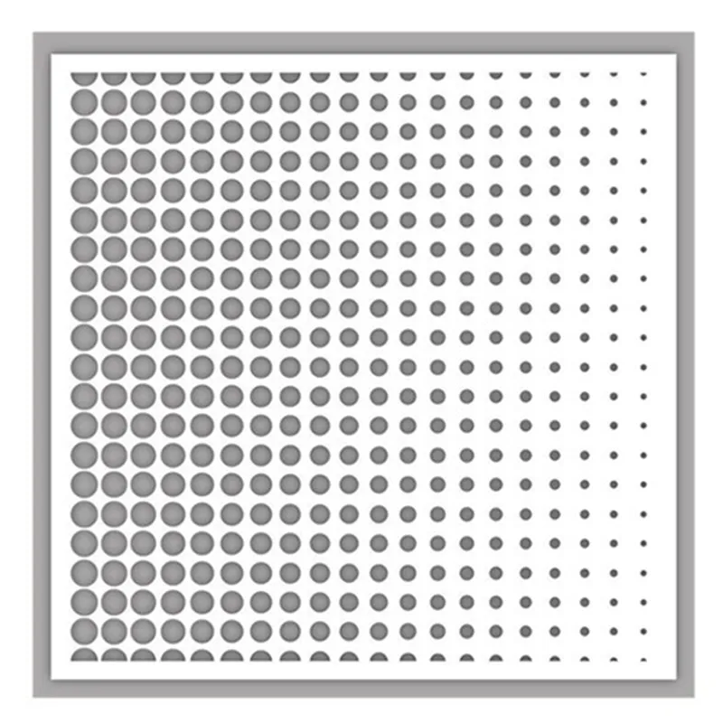 

Spots Background Plastic Stencil for Scrapbooking Decorative Embossing DIY Cards Crafts Templates Drawing 6x6 inch New 2019