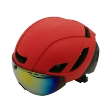Cycling Helmet Ultralight Road Mountain MTB Bike Bicycle Helmet With Lens Goggles Helmet Bike Casco Ciclismo
