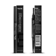 1Pc Makeup Eyebrow Enhancer waterproof non blooming Rotating Automatic triangle Eyebrow Pencil with brush YE2