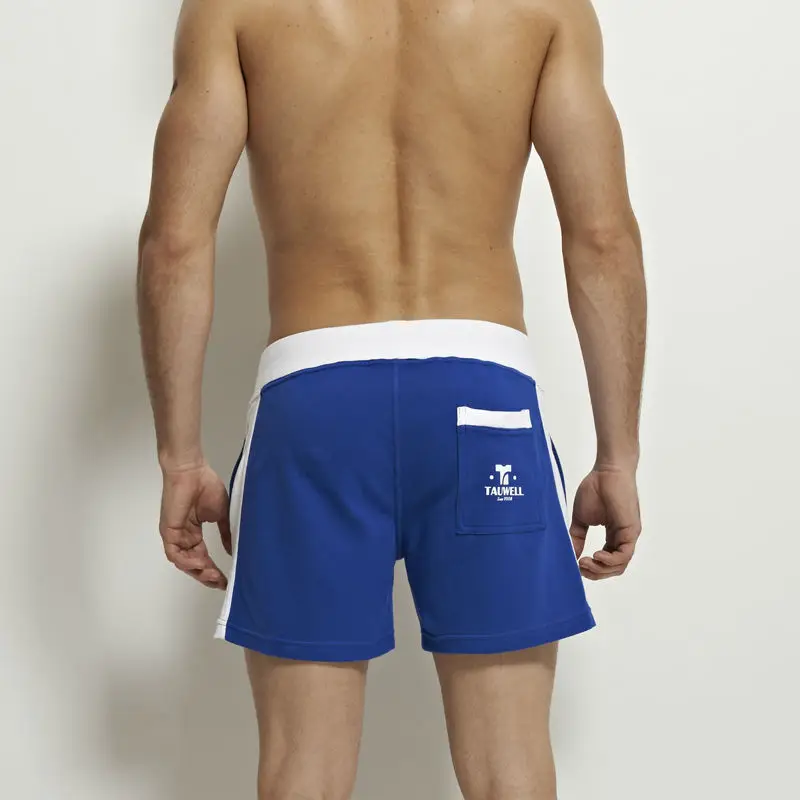 Мужские тренировочные шорты, свободные спортивные короткие брюки, хлопковые шорты для бега, мужские шорты для фитнеса, спортивные штаны, мужские спортивные шорты