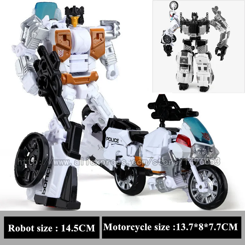 HaiZhiXing 5 в 1 игрушка трансформации аниме Разрушитель робот автомобиль фигурки самолет Танк мотоцикл Модель Детская игрушка подарок
