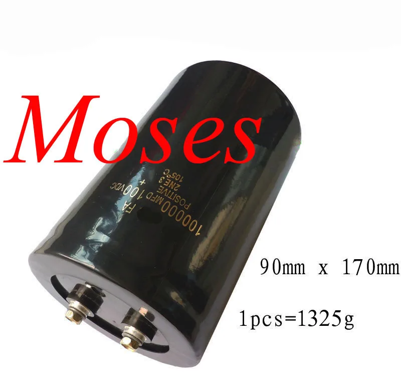

100v 100000uf Electrolytic Capacitor capacitance Radial 90x170mm (1pcs)