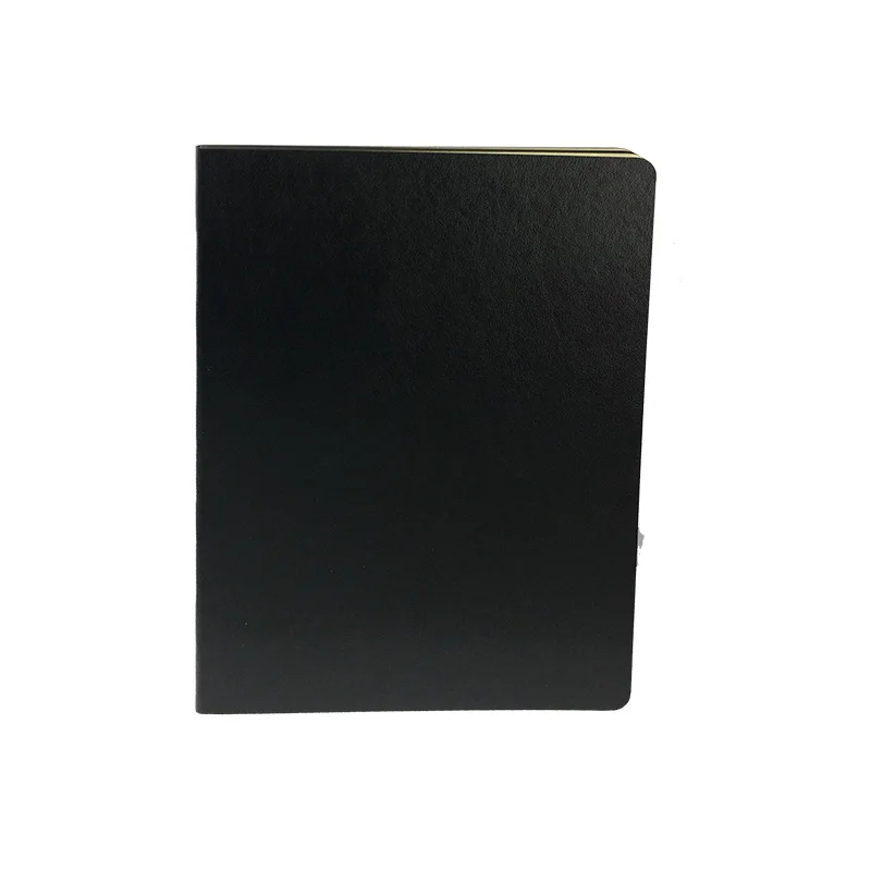 VENZI, мягкая обложка, цветной блокнот, Cuaderno, пустой простой журнал - Цвет: Black