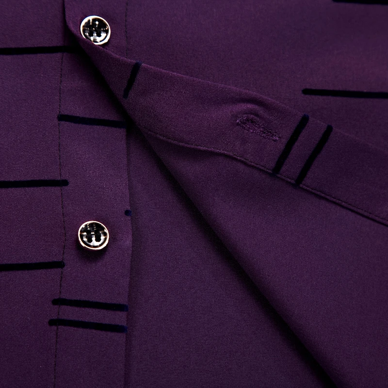 Koop 2019 nieuwe zomer korte mouw mannen shirt gestreepte jurk casual slim fit sociale kleding luxe shirts mens fashion hoge kwaliteit 6006