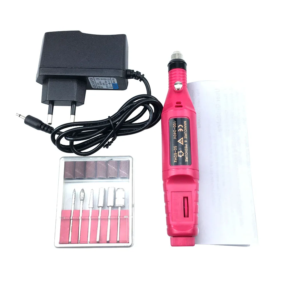 2017 Nail Art Tools Manicure Grinding Machine Pen.Mini Electric Sander Sanding Toenail Drill