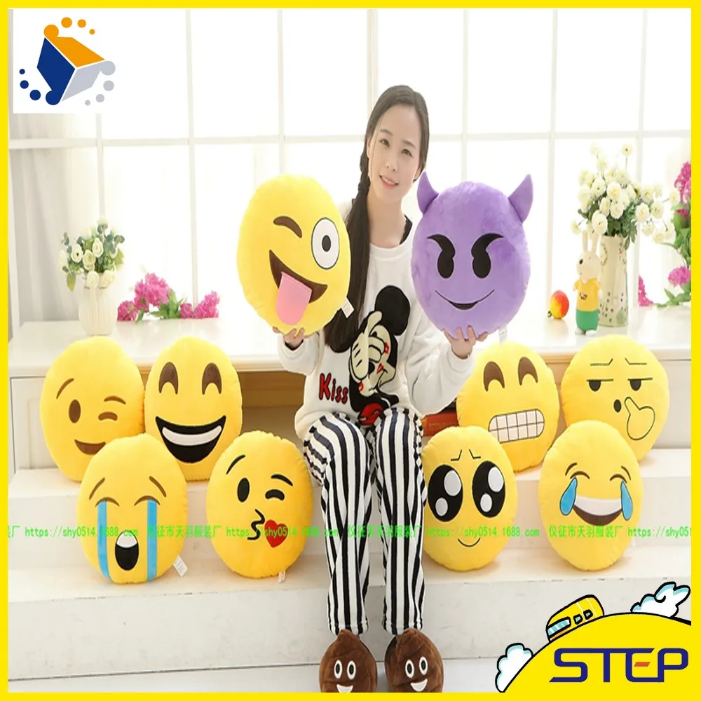 2016 Gratis Shiping Hot Sale Lucu Emoji Whatsapp Mewah Bantal