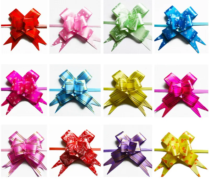 Plastic Ribbon Bow For Wedding Decorations