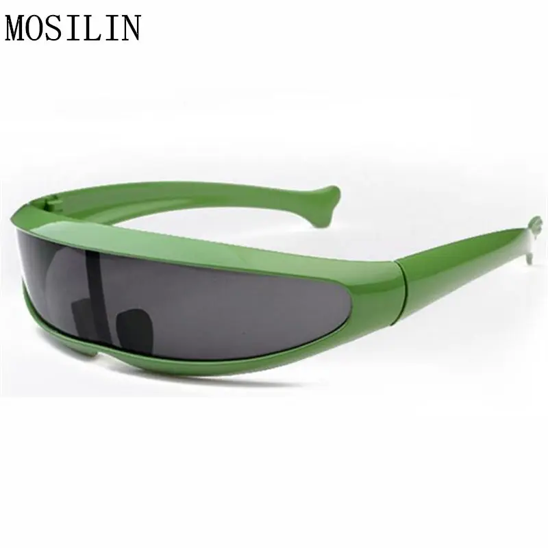 

MOSILIN Extraterrestrial Animal Style Fish Shape Children Sunglasses Super Cool Kids Glasses Colorful Frame For Girls And Boys