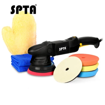 

15mm Dual action polisher 5Inch 125mm DA Polisher Car Polisher & Polishing Pads Microfiber Towel Glove Set For Auto Polish