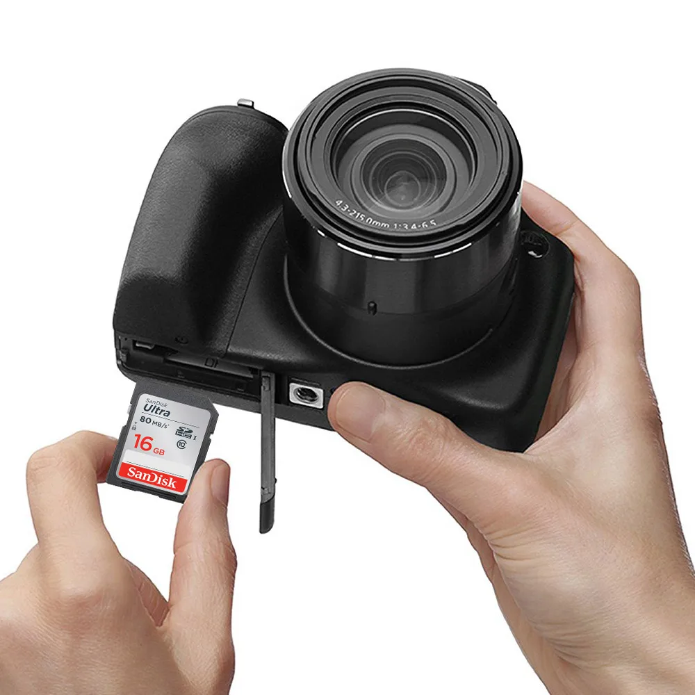 SanDisk карта памяти SD 16 ГБ ГБ|Карты памяти| |