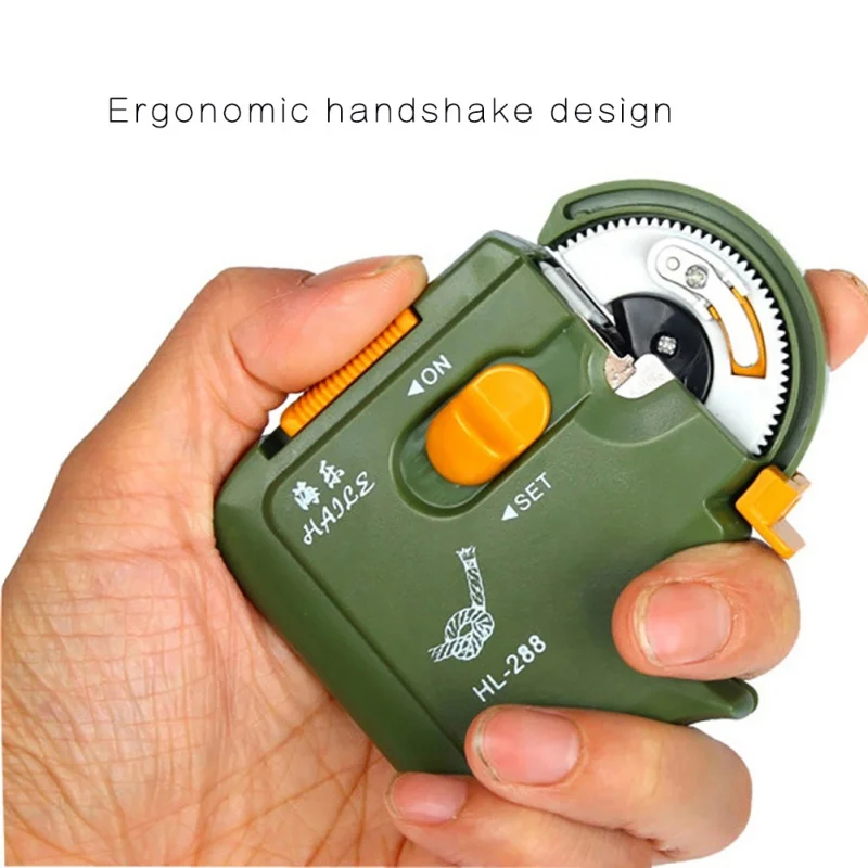 Automatic Portable Electric Fishing Hook Tier Machine Fishing Accessories Tie Fast Fishing Hooks Line Tying Device Equipment New