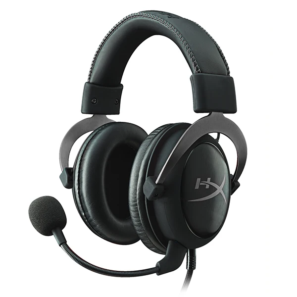 kingston HyperX Cloud II Hi-Fi игровая гарнитура для ПК PS4 Xbox 7,1 виртуального объемного звука с Шум микрофон с функцией шумоподавления - Цвет: Gray