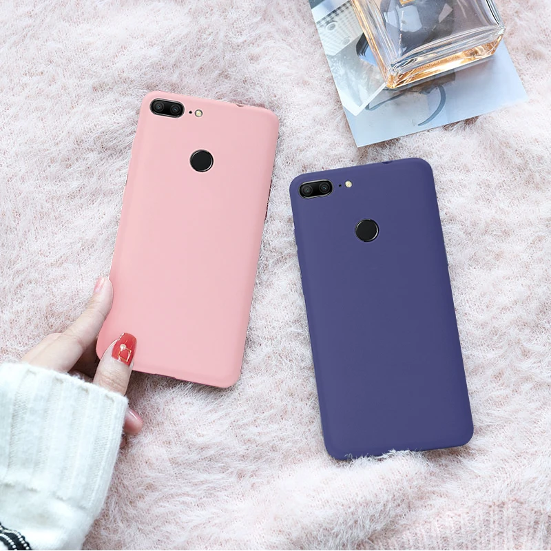 Phone For Huawei Honor 8X MAX 8C 10 Lite Note10 9i Play Soft Candy Matte Back Cover 6C Pro Nova 4 Coque Shell |