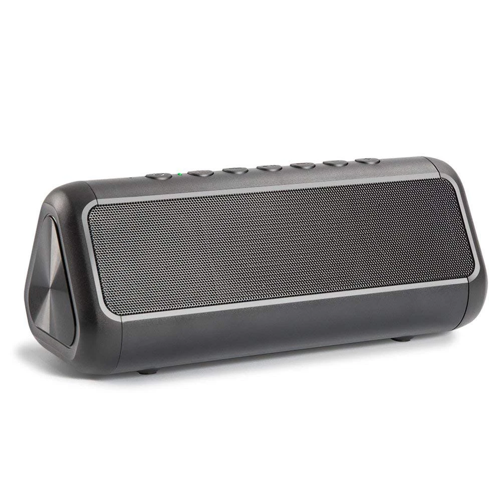 Солнечная энергия 12 Вт портативный Bluetooth динамик Бас Сабвуфер 30 часов aux PC boombox